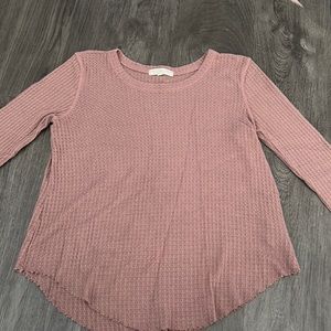 Mauve Urban Outfitters long sleeve top
